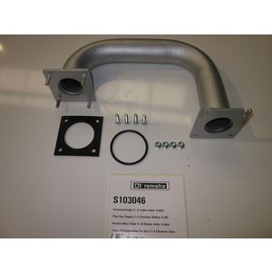 Gasaanvoerpijp 5+6 leden onder (links) S103046