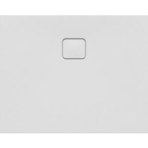 Douchevloer BASEL 100x80cm acryl wit randhoogte 4,5cm glans