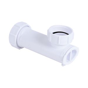 Wastafelsifon PP wit ruimtebesparend 1.1/4"x32mm waterslotloos McAlpine