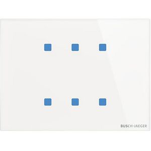 Glasstouch sensor KNX Tacteo 6 voudig (TB/U6.8.11-CG)