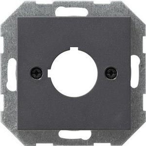 Afdekking draagring apparaten Ø22,5mm System 55 antraciet