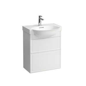 Wastafel Onderkast H813853 2 Laden H670/W580/D320Mm Blan