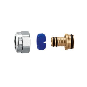 Koppeling Darcal 679 M23x1,5 v. meerlagen kunststofbuis 16x2 chroom
