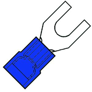Kist a 100st. Vorkkabelschoen geisol M5 SP 1,5-2,5mm² PVC