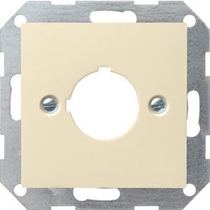Afdekking draagring apparaten Ø22,5mm System 55 creme wit