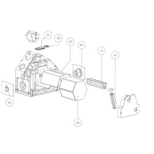 Ombouw/upgrade set elec. HRC-BP/BRH naar HRC-BRPH-15 2018