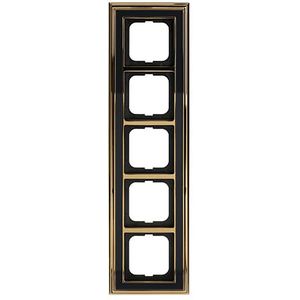 Afdekraam 5v dynasty messing antraciet (1725-835)