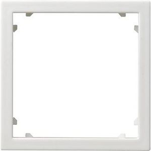 Adapterraam vierkant 45x45mm System 55 zuiver wit