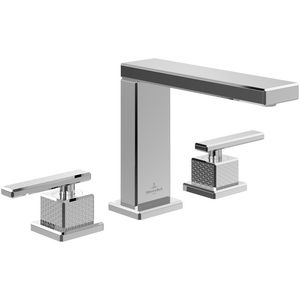 Driegats wastafelkraan Mettlach Chrome TVW12600200061