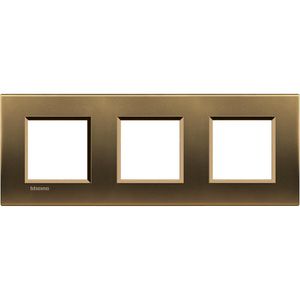 Afdekraam rechthoekig Brons 3x2 mod. Livinglight