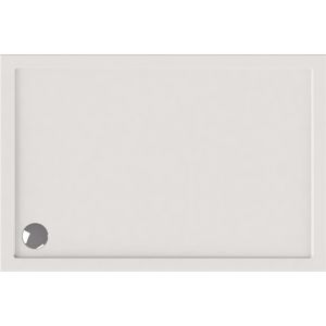 Douchebak rechthoek Maia 120x80cm wit