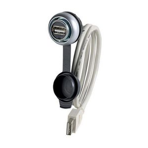 Frontelement +USB 3.0 A/A met aansluitkabel 0,6m