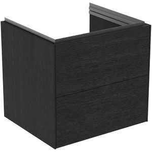 conca wastafelmeubel 600x505x555mm m 2 laden smoked oak T457