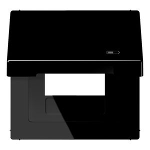 Klapdeksel LS990 zwart m.symbool Lader