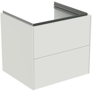 conca wastafelmeubel 600x505x555mm m 2 laden matt white T457