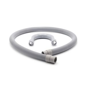 Afvoerslang+bocht 19-21mm 1mtr.