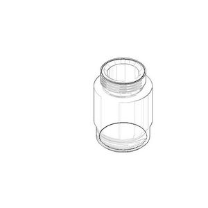 Nippel 23x33mm Champagne (22kt Goud)