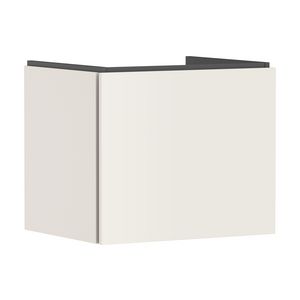 Badmeubel Xilesa E 580/470+1 lade wastafel Sand Matt Beige