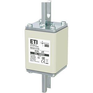 Zekering NHU1/110 aR 63A/1000V DC 4110840