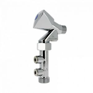 Keerklep WF DN20 3/4 + Beluchterkraan Chroom