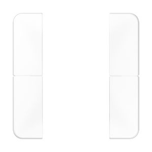 Tastafdekking compleet 2-voudig CD500 alpin wit KNX