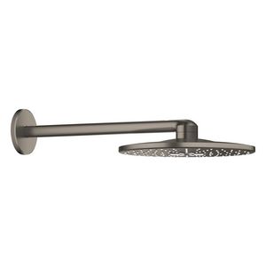 Rainshower smartactive 310 hoofddouche-set rond wandmontage duo hard graphite geborsteld (mat donker grijs) excl. inbouwbox