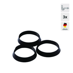 Set a 3st. Conische ring 1.1/2" - 40mm 65x130mm VVE=10