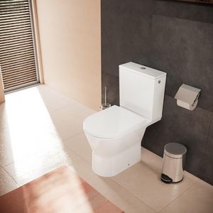 Closetcombinatie EluPura Original S toilet-set staand wit