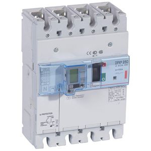 Vermogensschakelaar 250 Thermomagn. + RCD 100A 4P 36kA DPX3
