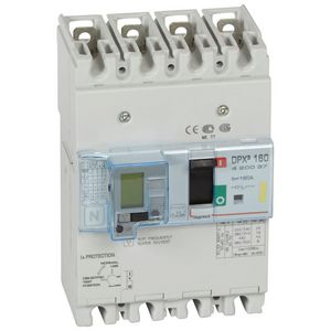 Vermogensschakelaar 160 Thermomagn.+RCD 160A 4P 16kA DPX3