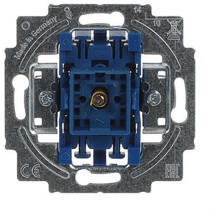 Inbouw wipcontroleschakelaarsokkel 2-polig 1mA 10A 250V AC