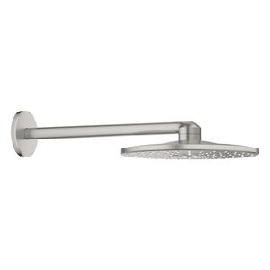 Rainshower smartactive 310 hoofddouche-set rond wandmontage duo supersteel (rvs look) excl. inbouwbox
