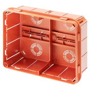 BACK BOX FLUSH M. DIN R.BRICK 196X152X75
