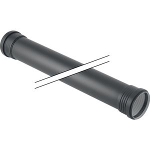 Lengte a 100cm Silent-PP afvoerbuis met twee steekmoffen 110mm VVE=4