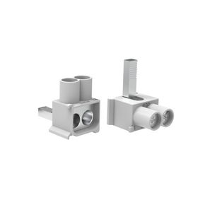 Stiftaansluitklem 2x25mm² voor doorlusbedrading 100A