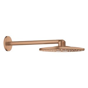 Rainshower smartactive 310 hoofddouche-set rond wandmontage duo warm sunset geborsteld (mat bronskleurig) excl. inbouwbox