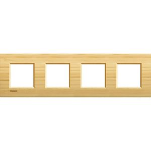 Afdekraam rechthoekig bamboe 4x2 mod. Livinglight