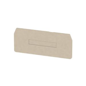 Afsluit- eindplaat (terminal) h:83.8mm b:2mm, VVE=20
