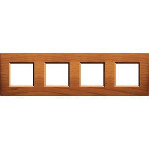 Afdekraam rechthoekig Amerikaanse kers 4x2 mod. Livinglight