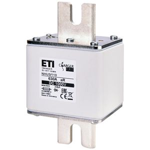 Zekering NHU3/110 aR 630A/1000V DC 4110881 VVE=3