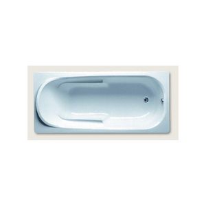 Ligbad Columbia 175x80cm hoogglans wit excl. poten