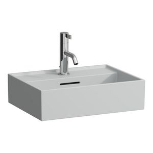 Wall-hung Washbasin 450x340x120mm Grey Matt H8153307591041