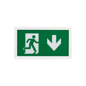 Armatuur LIFESAFE exit wandopbouw EM3 NM/MT zelftest