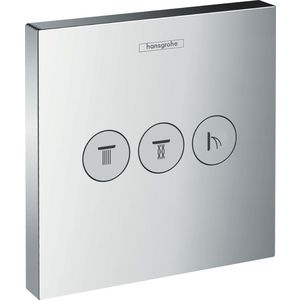Afbouwdeel Shower Select inbouw stopkraan tbv 3 functies chroom