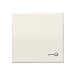 Schakelwip ABAS wit met symbool sleutel