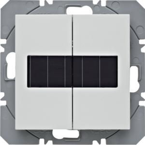 Vlakkewandzender KNX-RF 2-v zonnecel berker S.1/B.3/B.7 mat
