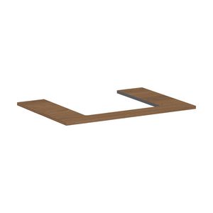 Console Xilesa E 780/550 met uitsparing midden gesl. opzetwastafel CAO
