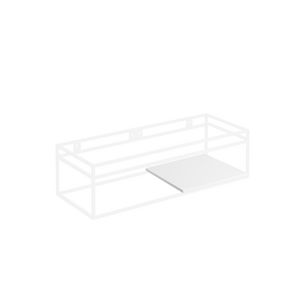 WASH ME FRAME inleg planchet mat wit aluite 47cm tbv kokerprofielkast