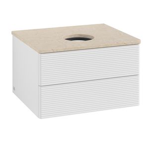 Wastafelonderkast Antao 600x360x500mm G.White.L L18113GF