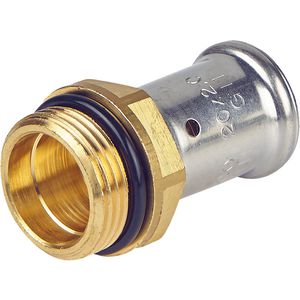 Puntstuk 17VBS v. VBS-verdeler 20mm x3/4"bu.dr. VVE=10
